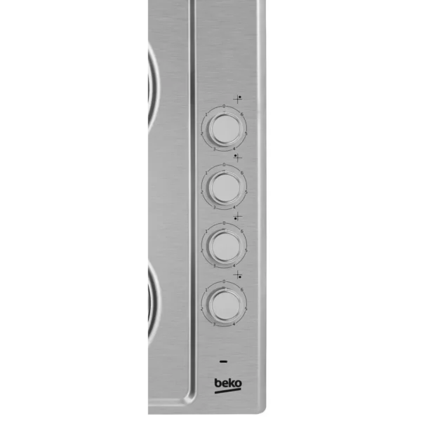 Beko HIZE64101X hob Stainless steel Built-in Sealed plate 4 zone(s)