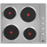 Beko HIZE64101X hob Stainless steel Built-in Sealed plate 4 zone(s)