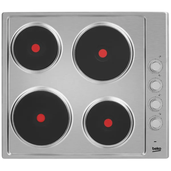 Beko HIZE64101X hob Stainless steel Built-in Sealed plate 4 zone(s)