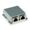 ACT Surface mounted box shielded 2 ports