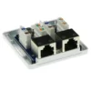 ACT Surface mounted box shielded 2 ports
