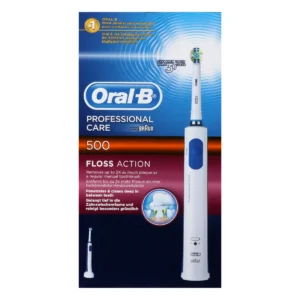 Oral-B Professional Care 500 Floss Action Adult Rotating-oscillating toothbrush Blue, White