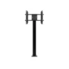 Multibrackets M Public Display Stand Pillar 210 Black, incl, 220V Power Rail