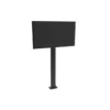 Multibrackets M Public Display Stand Pillar 210 Black, incl, 220V Power Rail