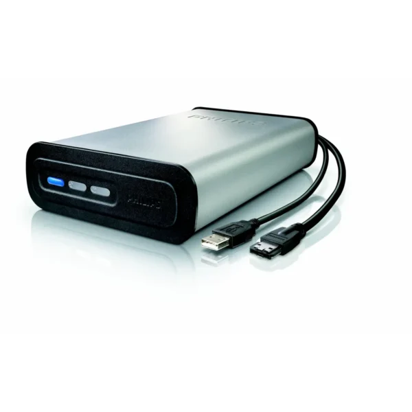 Philips SPD5125CC 750 GB eSATA USB 2.0 External Hard Disk