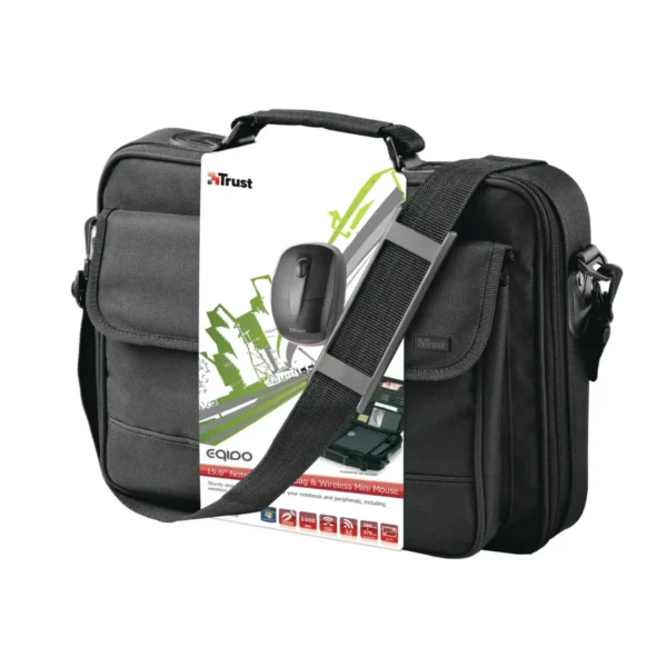Trust Eqido 15.6″ Notebook Bag & Wireless Mouse