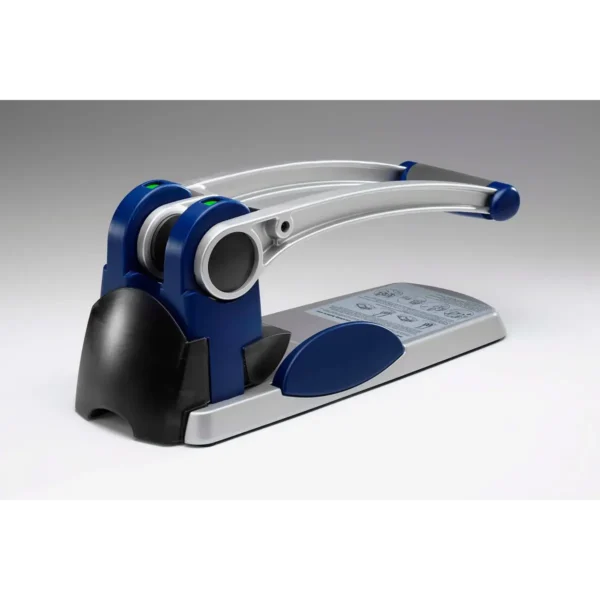 Rexel HD2300X Ultra Heavy Duty 2 Hole Punch Silver/Blue