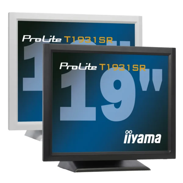iiyama ProLite T1931SR-1 computer monitor 48.3 cm (19″) 1280 x 1024 pixels LED Touchscreen Tabletop Black