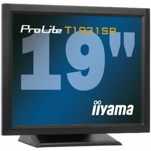 iiyama ProLite T1931SR-1 computer monitor 48.3 cm (19″) 1280 x 1024 pixels LED Touchscreen Tabletop Black