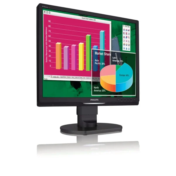 Philips Brilliance LCD monitor with Ergo base, USB, Audio 19B1CB/00