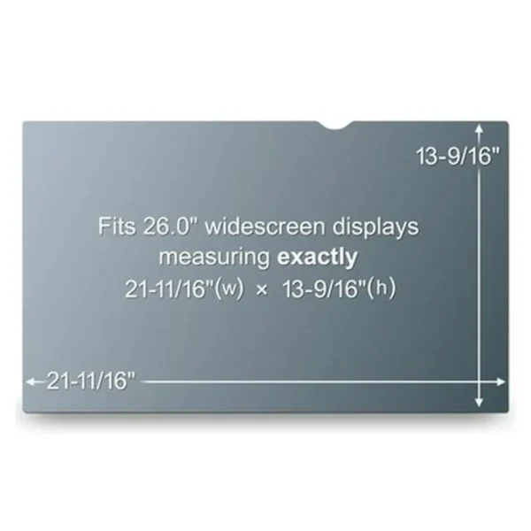 3M PF26.0W Privacy Filter for Widescreen Desktop LCD Monitors