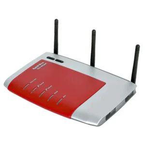 FRITZ! Box WLAN 3270 + WLAN Stick wireless router Fast Ethernet Dual-band (2.4 GHz / 5 GHz) Grey, Red