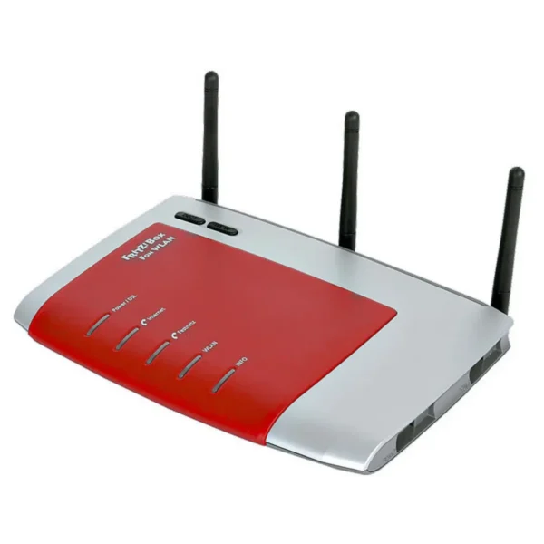 FRITZ! Box WLAN 3270 + WLAN Stick wireless router Fast Ethernet Dual-band (2.4 GHz / 5 GHz) Grey, Red