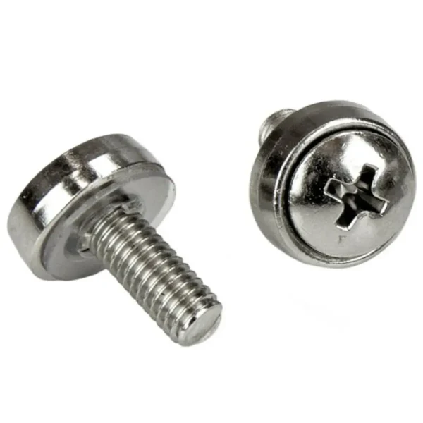 StarTech.com 100 Pkg M5 Mounting Screws and Cage Nuts for Server Rack Cabinet