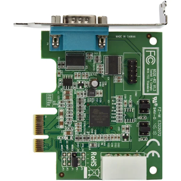 StarTech.com Discontinued and replaced by PEX2S953LP – 2 Port Low Profile Native RS232 PCI Express Serial Card with 16950 UART