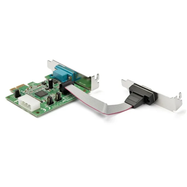 StarTech.com Discontinued and replaced by PEX2S953LP – 2 Port Low Profile Native RS232 PCI Express Serial Card with 16950 UART