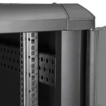 StarTech.com 4-Post 22U Server Rack Cabinet, Lockable 19″ Data Rack Cabinet for Computer / AV / IT Equipment, Office / Home Network Rack with Casters & Adjustable Mounting Rails