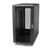 StarTech.com 4-Post 22U Server Rack Cabinet, Lockable 19″ Data Rack Cabinet for Computer / AV / IT Equipment, Office / Home Network Rack with Casters & Adjustable Mounting Rails
