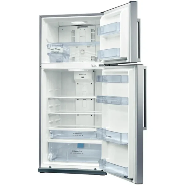 Bosch KDN64VL20N fridge-freezer Freestanding 492 L Aluminium, Silver, Stainless steel