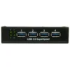 StarTech.com USB 3.0 Front Panel 4 Port Hub - 3.5in or 5.25in Bay~USB 3.0 Front Panel 4 Port Hub – 5Gbps – 3.5in or 5.25in Bay