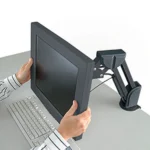 Kensington Flat Panel Monitor Arm Desk Black