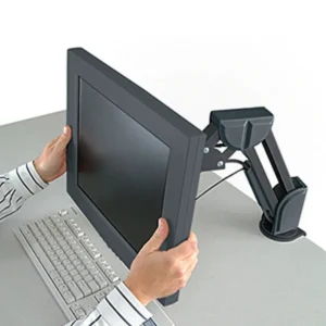 Kensington Flat Panel Monitor Arm Desk Black