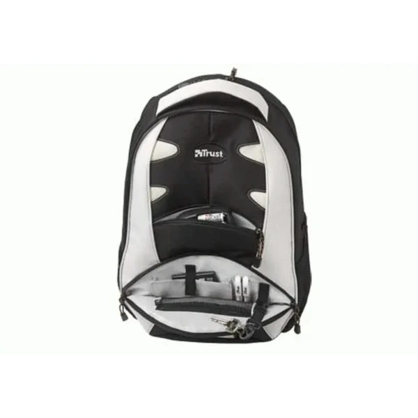 Trust 15.4″ Urban Revolution Backpack – Black/Grey 39.1 cm (15.4″) Backpack case