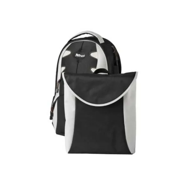 Trust 15.4″ Urban Revolution Backpack – Black/Grey 39.1 cm (15.4″) Backpack case