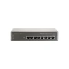 LevelOne 8-Port Gigabit PoE Switch, 802.3at/af PoE, 65W