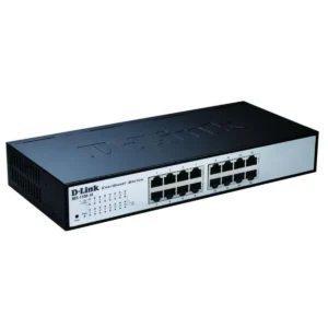 D-Link DES-1100-16 network switch Managed L2 Fast Ethernet (10/100) 1U Black