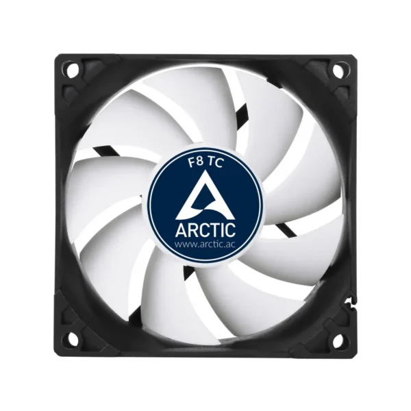 ARCTIC F8 TC – 3-Pin Temperature-controlled fan with standard case