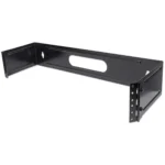Intellinet 19″ Hinged Wall Bracket, 2U, Black