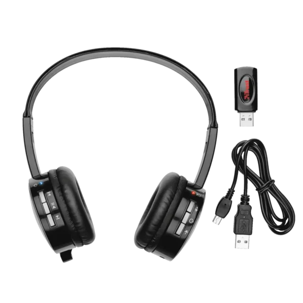 Trust GXT 20 Headset Wireless Head-band Gaming Black