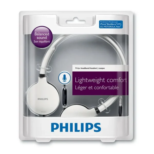 Philips SHL1705WT/28 headphones/headset Wired Head-band White