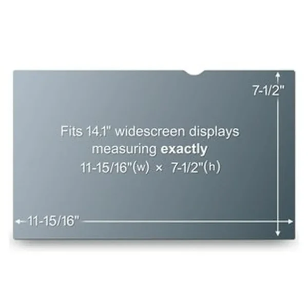 3M Black Privacy Filter for Notebooks PF14.1W