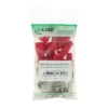 InLine Crimp Connector RJ45 8P8C shielded w. threader+bend protection, red