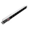Equip 8-Outlet German Power Distribution Unit, Aluminum Shell
