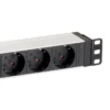 Equip 8-Outlet German Power Distribution Unit, Aluminum Shell