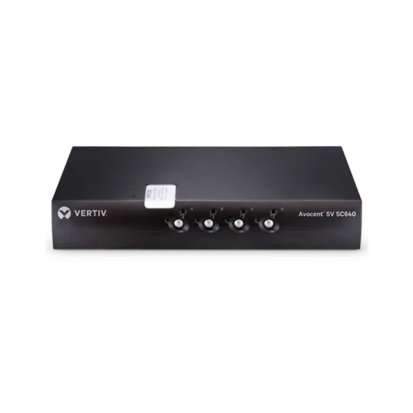 Vertiv Avocent SC 640 KVM switch Rack mounting Black