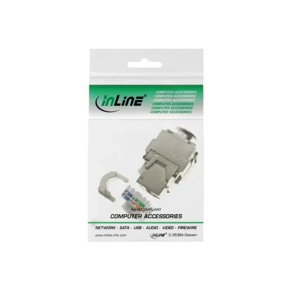 InLine RJ45 Keystone Jack Snap-In module Cat.6a
