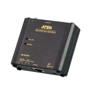 ATEN VE550 AV extender AV repeater Black