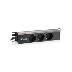 Equip 3-Outlet German Power Distribution Unit, 10″