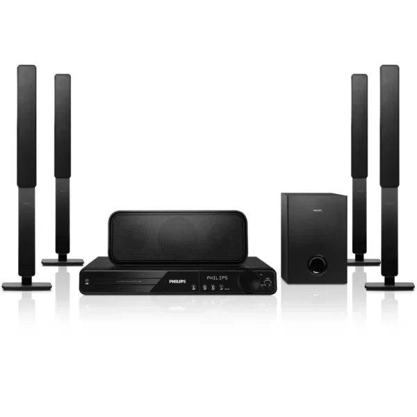 Philips HTS3373/12 home cinema system 5.1 channels 6 W Black