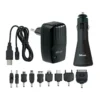Trust SmartCharge Mobile phone, MP3 Black AC, Cigar lighter Auto, Indoor