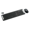 Trust DS-4400D keyboard Mouse included Home RF Wireless UK International Black, Silver