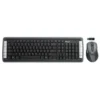 Trust DS-4400D keyboard Mouse included Home RF Wireless UK International Black, Silver