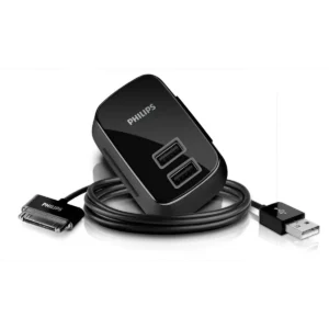Philips DLM2241/17 mobile device charger Mobile phone, MP3, Smartphone Black AC, DC Indoor