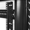 StarTech.com 4-Post 25U Server Rack Cabinet, Lockable 19″ Data Rack Cabinet for Computer / AV / IT Equipment, Office / Home Network Rack with Casters & Adjustable Mounting Rails
