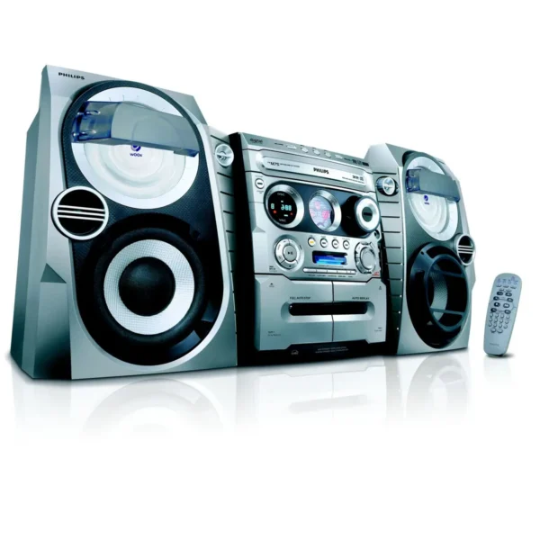 Philips FWM75/22 home audio system Home audio mini system 600 W Black, Silver