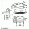 Bosch DHL545S cooker hood Built-in 400 m³/h